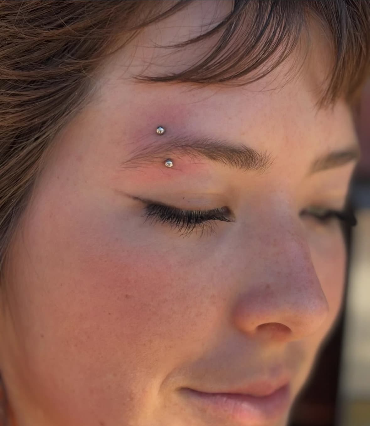 Piercing work by Alaina